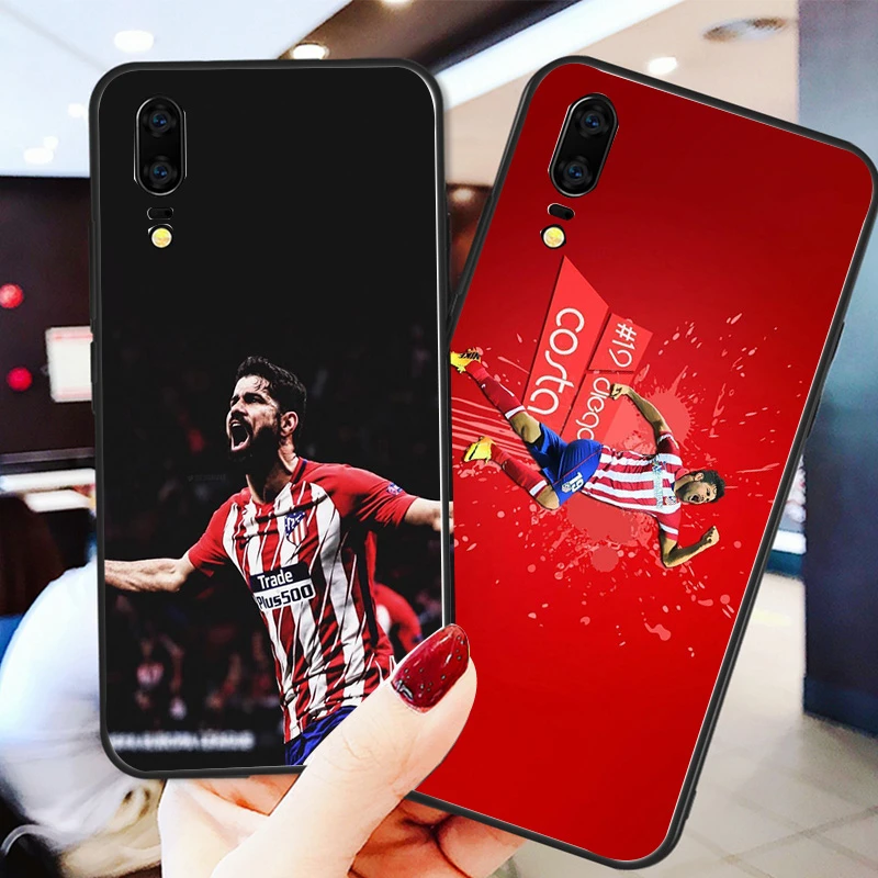 Yinuoda чехол для телефона Atleti FC Diego Кошта мягкий TPU huawei DIY картины Mate10 P20 P8 P9 Honor 9 P10Lite P30