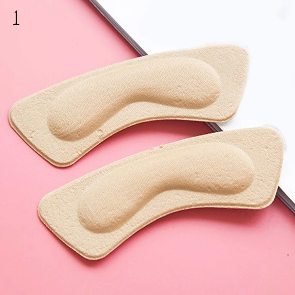 Shoes Insoles Anti Slip Sticky Fabric Cushion Pads Feet Care Tools Protector For Back Heels Rubbing Heel Shoes Insoles Insert