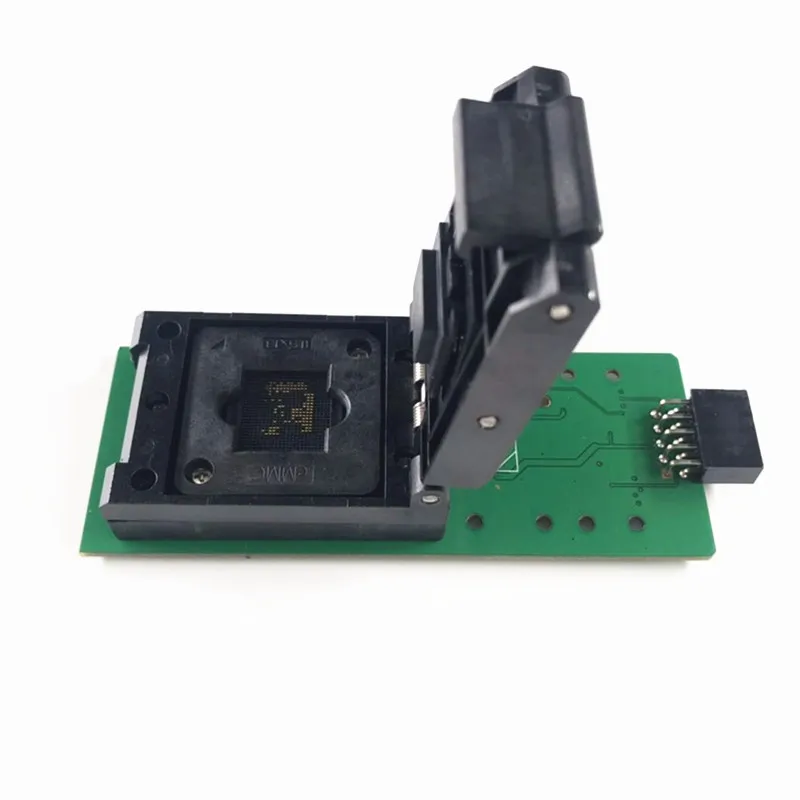 RT809H IC тестовая розетка emmc153 emmc 169 emcp162 emcp186 emcp221 emcp529 emcp254 7 в 1 адаптер