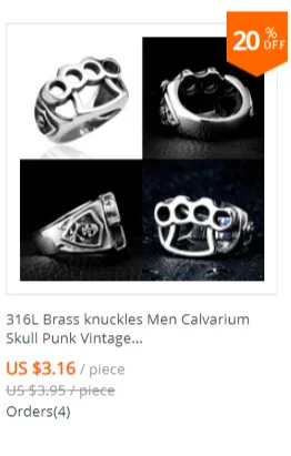 Retro Mens Rings 316L Stainless Steel For Male Boyfriend Biker Jewelry Golden Blue CZ Crystal Stones Skull Eagle Ring 2021 New