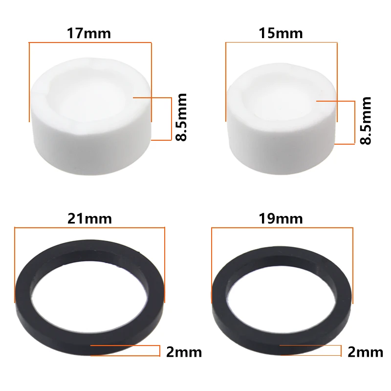 HEPPE Bike Hydraulic Brake Caliper Ceramic Piston MTB Road Bike Disc Brake Piston For M640 M810 M820 M7120 M8120 M9120 4-Piston