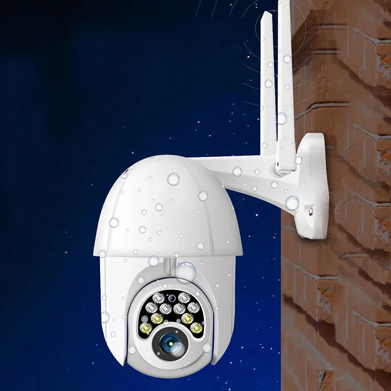 1* HD Водонепроницаемая камера видеонаблюдения Открытый wifi безопасности Беспроводная инфракрасная камера вилка Европа/США