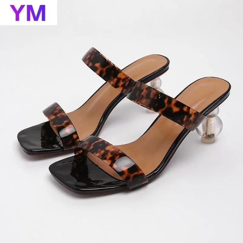 Square Toe Summer Women Shoes Pumps Dress Shoes High Heels Boat Shoes Wedding Shoes Tenis Feminino with Peep Toe Sandals
