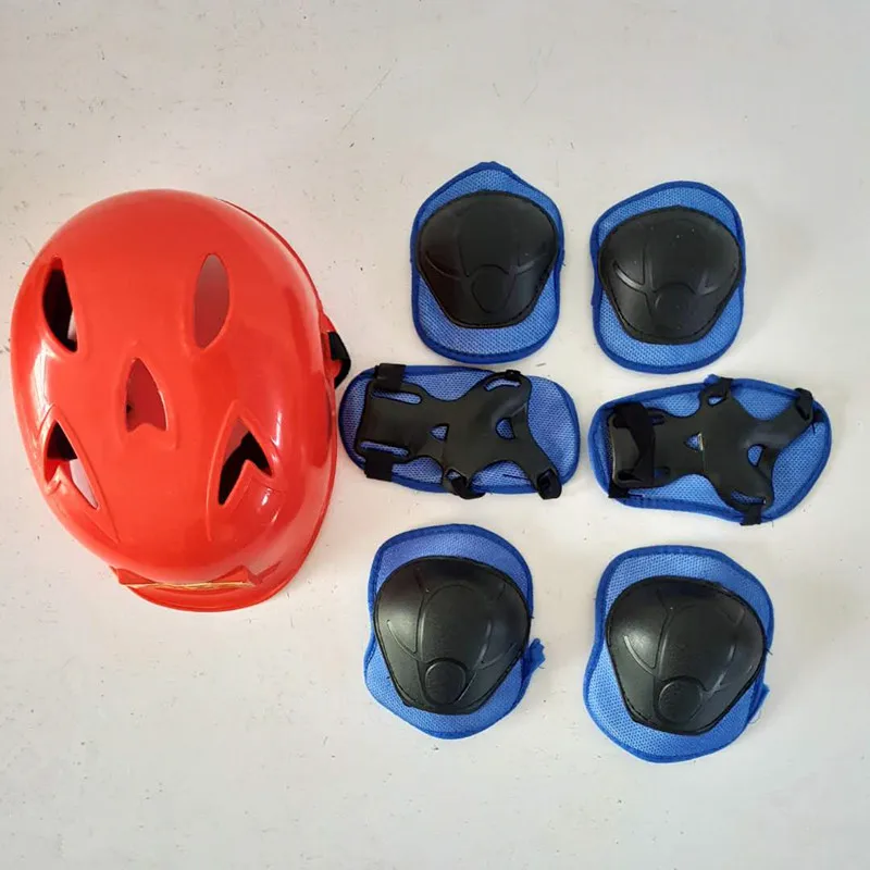 

Balance Bike (For Kids)-Meter-High Scooter Skates Safe Cap Kneecap Children Riding Safe Equipment 7 Pieces