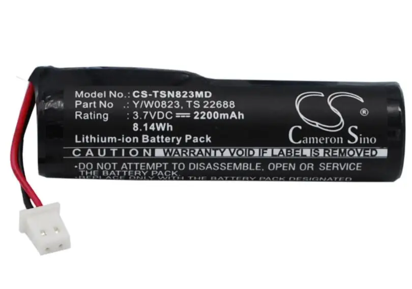 Cameron sino 2200mah аккумулятор для термо-scientical S1 Pipet Filler 22688-VAN TS 22688 Y/W0823 медицинский аккумулятор