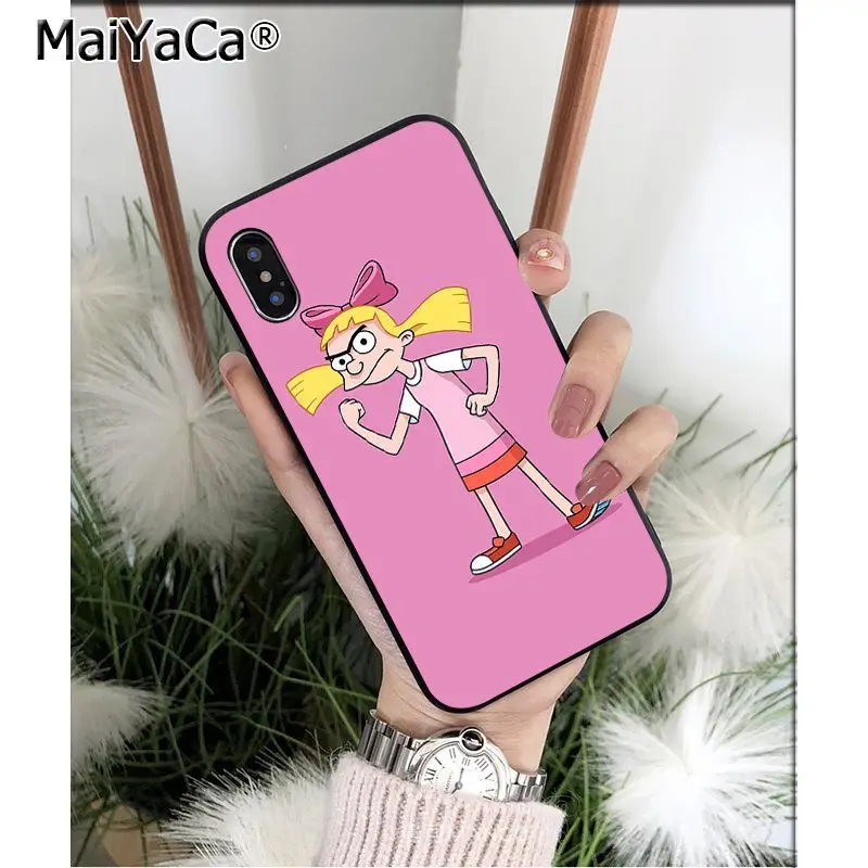 Мягкий чехол для телефона MaiYaCa Hey Arnold из ТПУ высокого качества для Apple iPhone 8 7 6 6S Plus X XS MAX 5 5S SE XR 11 11pro max - Цвет: A2