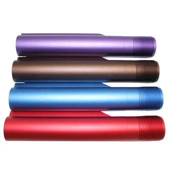 

Colorful ar15 Mil-Spec buffer tube with castle nut ar15 accessories