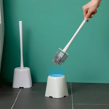 

Long Handle TPR Cleaning Brush For Bathroom Floor Cleaning Floor Cleaning Bathroom Toilet Brush Bathroom Accessories