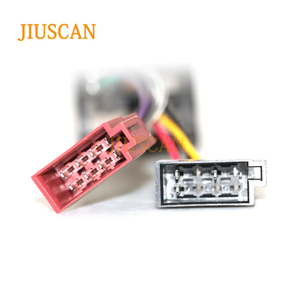 JIUSCAN 12-126 ISO радио адаптер для CITROEN для PEUGEOT жгута проводов разъем свинцовый ткацкий станок кабель штекер Адаптер стерео
