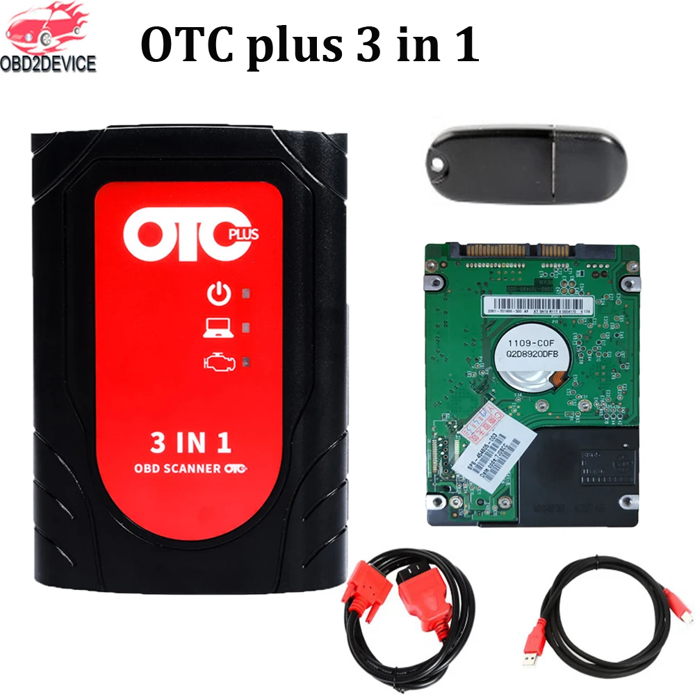 Новейший OTC Plus 3 в 1 V15.20.015 сканер GTS TIS3 Techstream тестер с HDD Vida dice Проконсультируйтесь V