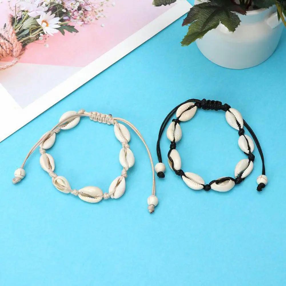 Лидер продаж браслет ручной работы из натуральной ракушки ракушек Женские
