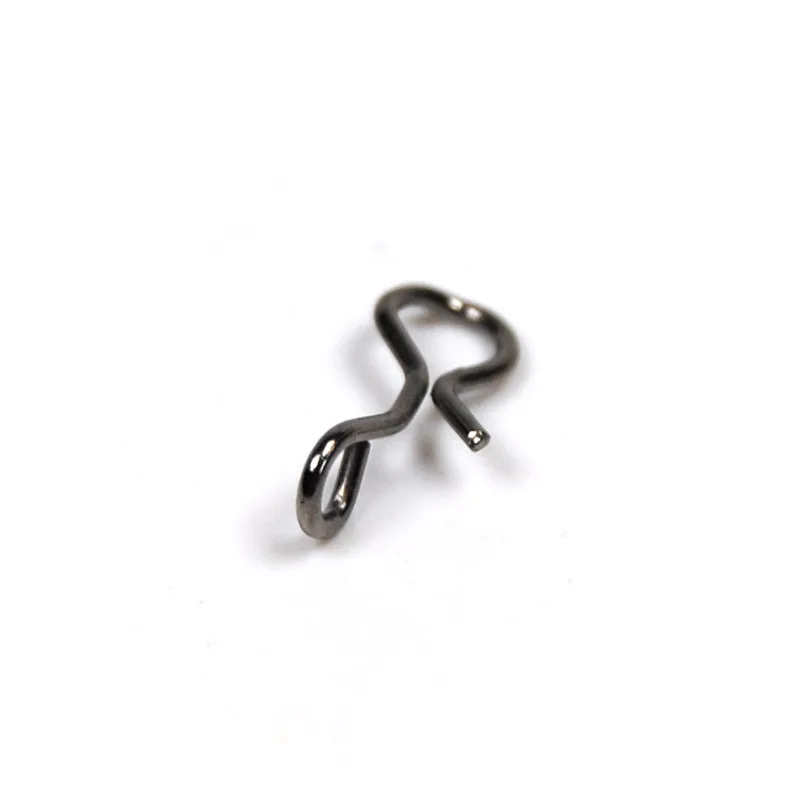 50PCS Fly Fishing Snap Quick Change for Hook& Lures High Carbon Steel Fishing Tackle Accessories