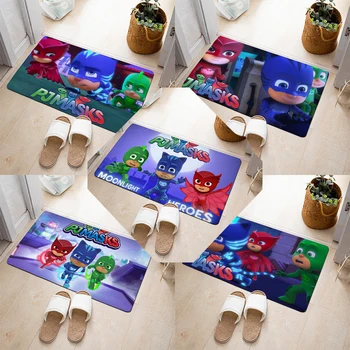 

PJ MASKS 3D Carpet Connor Greg Amaya Cartoon Pattern Soft Carpets for Living Room Entrance Floor Mat Non-slip Absorbent Mat 2S57