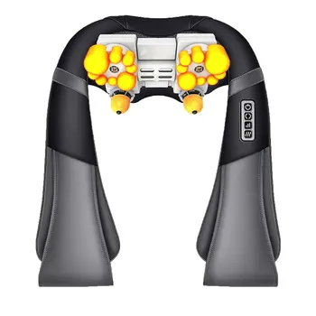 

Cervical Massager Health Instrument Treatment Care Home Neck Kneading Beating Hot Massage Shawl Device