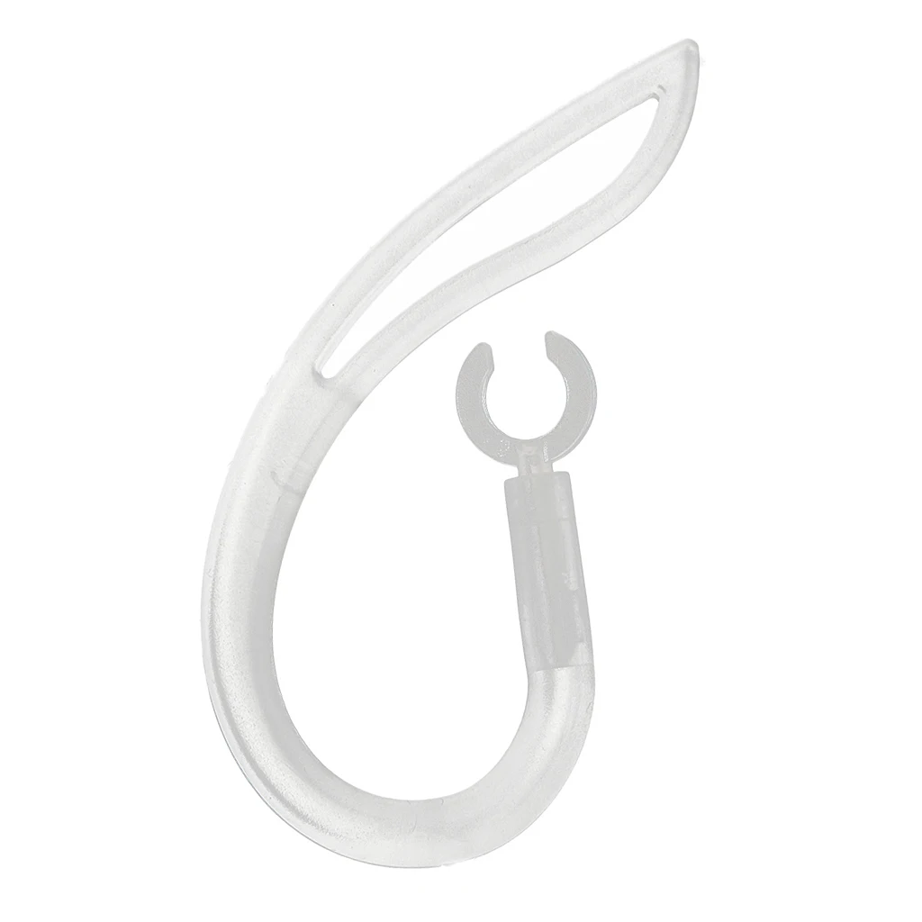 4pcs Clear Replacement Bluetooth Headset Earhooks for Marque M155 M165 M1100 M100 M55 M28 M25 (6mm)