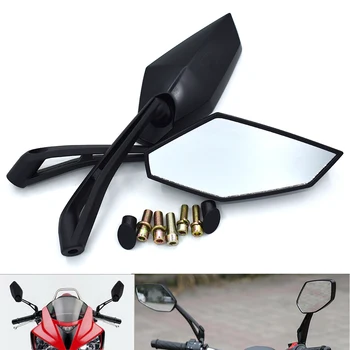 

Universal 8mm 10mm Motorcycle Rear View Mirrors Side Rearview Mirror For Yamaha FZR400RR FZR600 FZR600R FZR750R FZR1000 MT-09