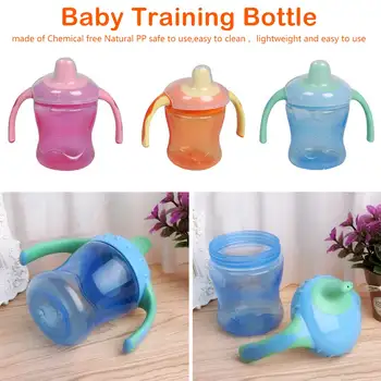 

Kids Water Feeding Bottles Cups for Babies Milk Bottle Soft Mouth Baby Feeding Bottle Infant Training