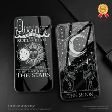 Ведьмы Луна Таро тайна Тотем стекло Мягкий силиконовый чехол для телефона крышка оболочка для iPhone 6 6s 7 8 Plus X XR XS 11 Pro MAX