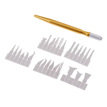

Metal 27 In 1 IC Chip Repair Thin Blade Tool CPU Remover Burin To Remove For Mobile Phone Computer Processor Repairing Tools