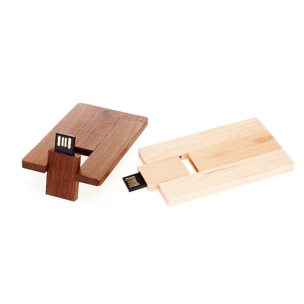 Деревянный Мини-usb-носитель в виде карточки usb флэш-накопитель usb 2,0 8 ГБ флеш-накопитель 16 ГБ 32 ГБ 64 Гб 128 ГБ креативный подарок карта памяти Бесплатный Пользовательский логотип