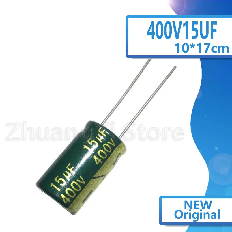 10 шт./лот 400V15UF высокочастотный низкоомный долговечный электролитический