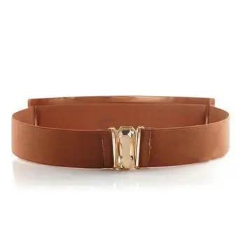 

Women Metallic Bling Metal Gold Corset Wide Waist Belt Waistband Band Tie Wrap L4ME