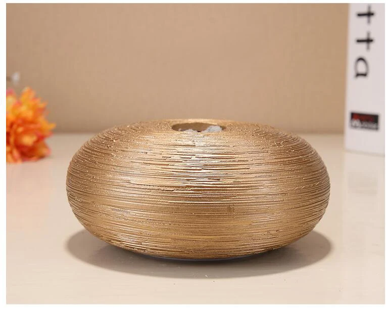 Chinese Ceramic Vase+Simulation Flower Ornaments Arrangement Home Furnishing Crafts Office Desktop Metal Figurines Decoration