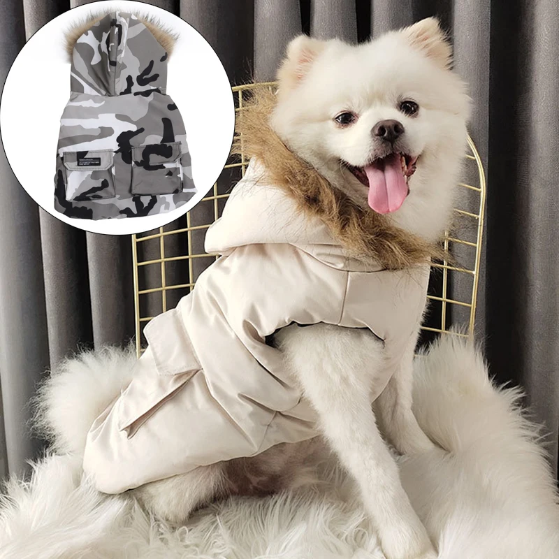 mar Mediterráneo Algebraico Lanzamiento Puppy Cat Pet Clothes Winter Warm Fashion Dog Down Jacket for Small Medium  Dogs Samoyed Chihuahua Mascotas Products Ropa Perro - AliExpress