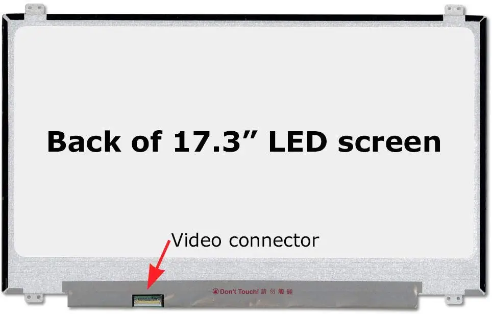 

New LCD Screen for B173RTN02.1 1600x900 HD+ Glossy Display