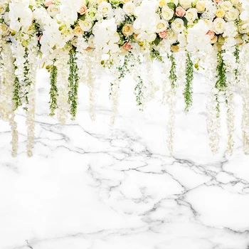 

floral backdrop Customized bridal shower back drops curtains floral photoshoot decorations background w2133