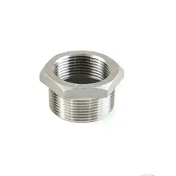 1-1/2 "Male x 1-1/4" Female DN40 to DN32 редуктор втулка из нержавеющей стали с резьбой SS304 фитинги для воды, газа, масла