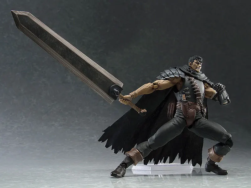 berserk guts assembly pvc action figure anime black swordsman