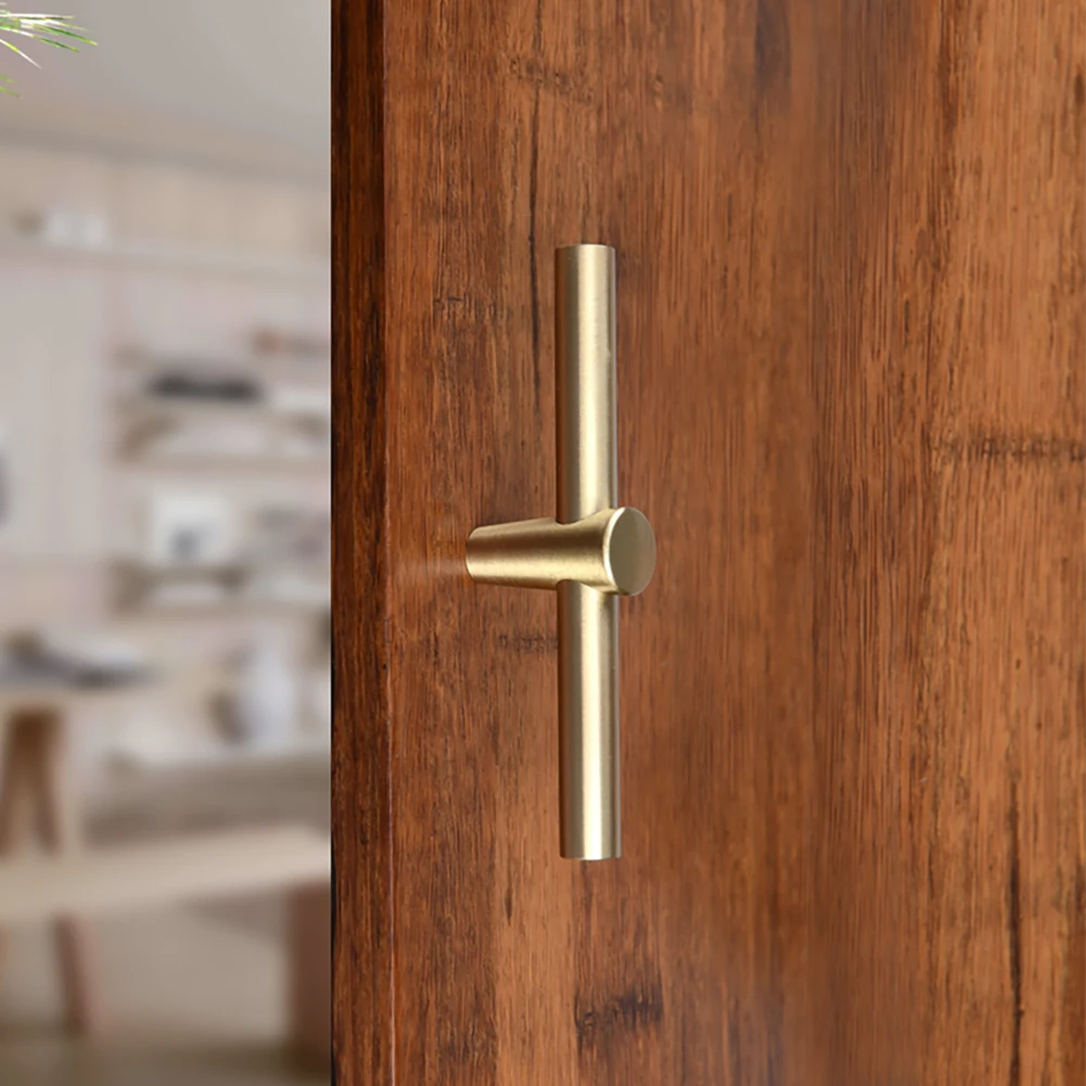 

Door Pull Hardware Kitchen Dresser Drawer Anti Rust Pure Copper Wardrobe Home Decor Cabinet Knob Bedroom Solid Cupboard Handle
