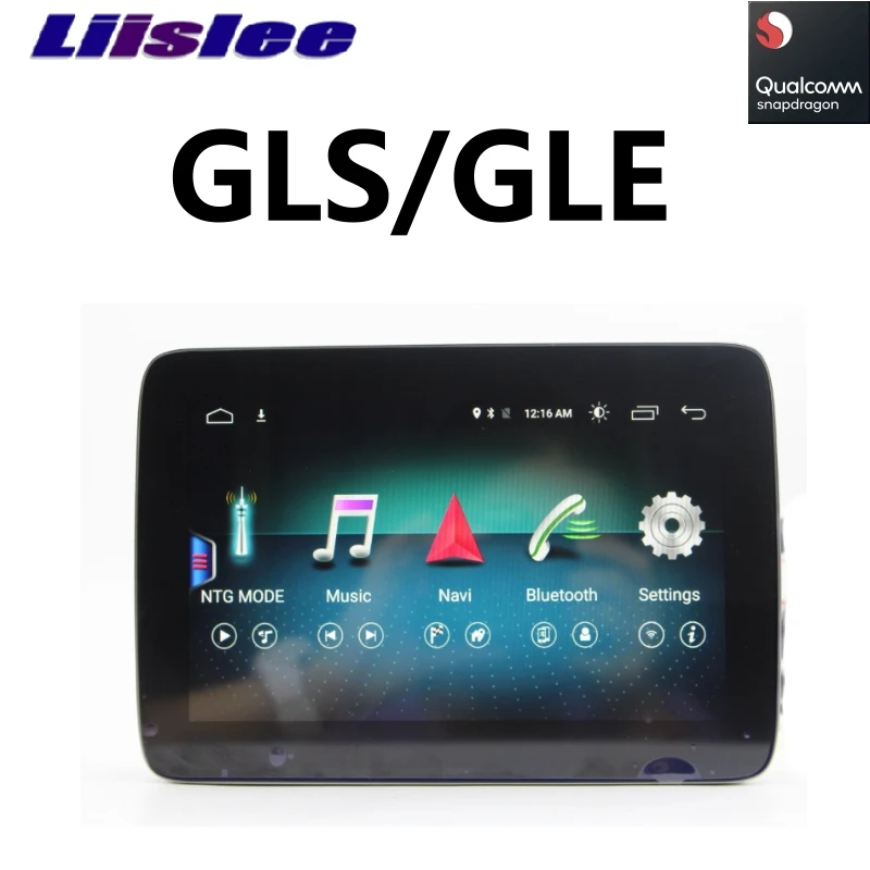 Cheap Car Multimedia GPS Audio Radio For Mercedes Benz MB GLS GLE X166 AMG 2015 2016 2017 2018 2019 Wireless CarPlay Navigation NAVI 3