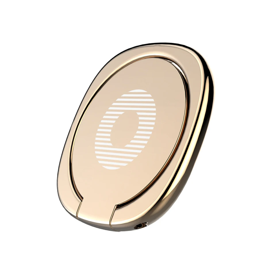 Универсальная Подставка-кольцо под Пальцы для телефона 360 градусов подставка для samsung S9 S10 S8 Xiaomi iPhone 11X7 Plus смартфон планшет сотовый телефон - Цвет: Gold