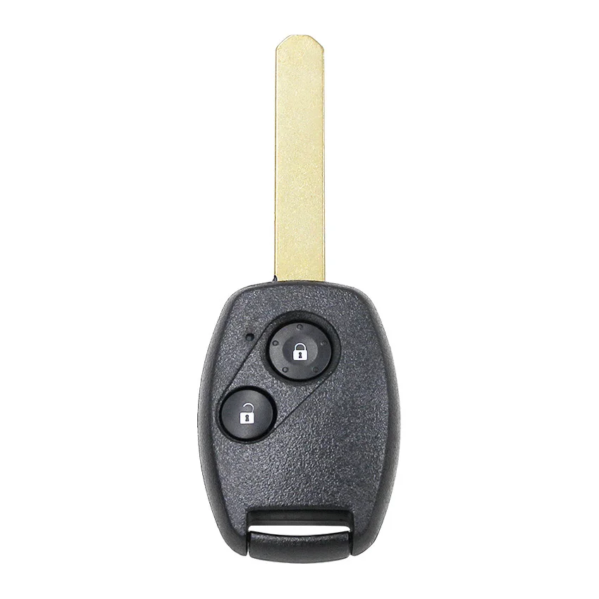 Replacement Car Key 2 Buttons Remote Key Fob 433MHz With ID46 Chip for Honda CRV car remote key,car key