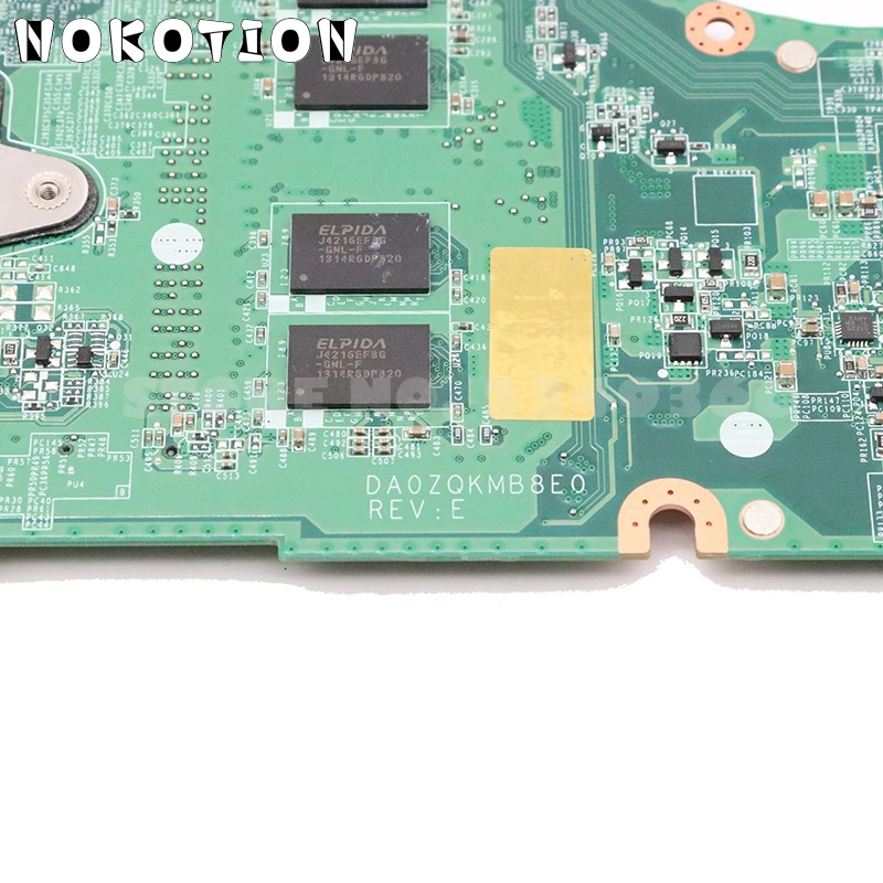 amazing  NOKOTION For Acer aspire V5-572 V5-572G laptop motherboard NBMAL11002 NB.MAL11.002 DA0ZQKMB8E0 SR0X