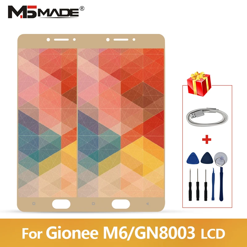

5.5“ For Gionee QMobile M6 LCD GN8003 LCD Display + Touch Screen Digitizer Assembly Replacement For Gionee M6 Display Screen