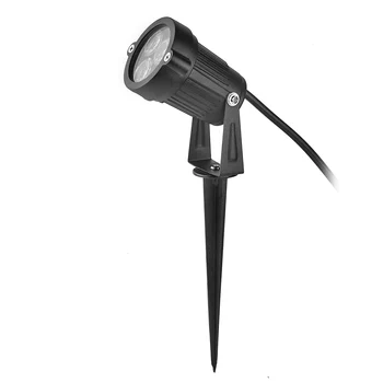 

Outdoor LED Garden Lawn Light 3*3W Landscape Lamp Spike Waterproof AC 85-265V Path Bulb Green Spot Lights