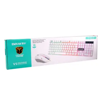 

Keyboard Waterproof Mouse Mice USB Wired Gaming Accessories for microsoft PC Laptop Tablet Win XP/7/8 Mac10.2 634A