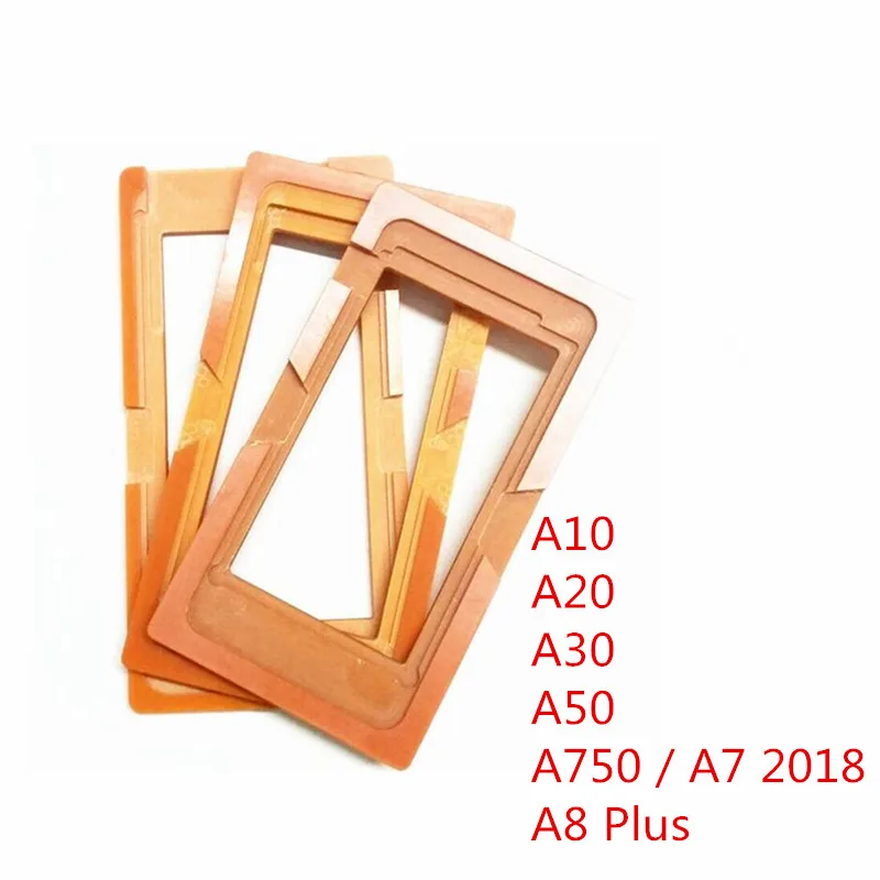 

6pcs/Lot Glue LCD Mould Mold Holder For Samsung Galaxy A10 A20 A30 A50 A750/A7 2018 A8 Plus