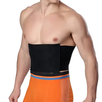 

NY05 Men Waist Trainer Cincher Belt Corset Bandage High Stretchy Adjustable Wide Waistband Slimming Body Shaper