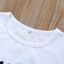 Новая стильная детская летняя футболка с короткими рукавами из чистого хлопка с надписью «Boss» футболка с круглым вырезом для мальчиков