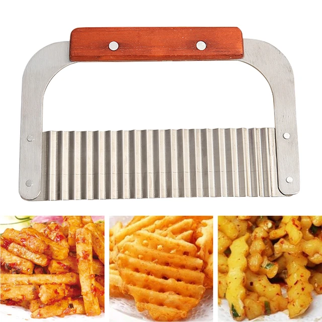 Prepare Ingredients French Fry Cutter Efficient Sharp Fruit Crinkle Slicer Cooking  Tools High Quality Save Time Popular Durable - AliExpress