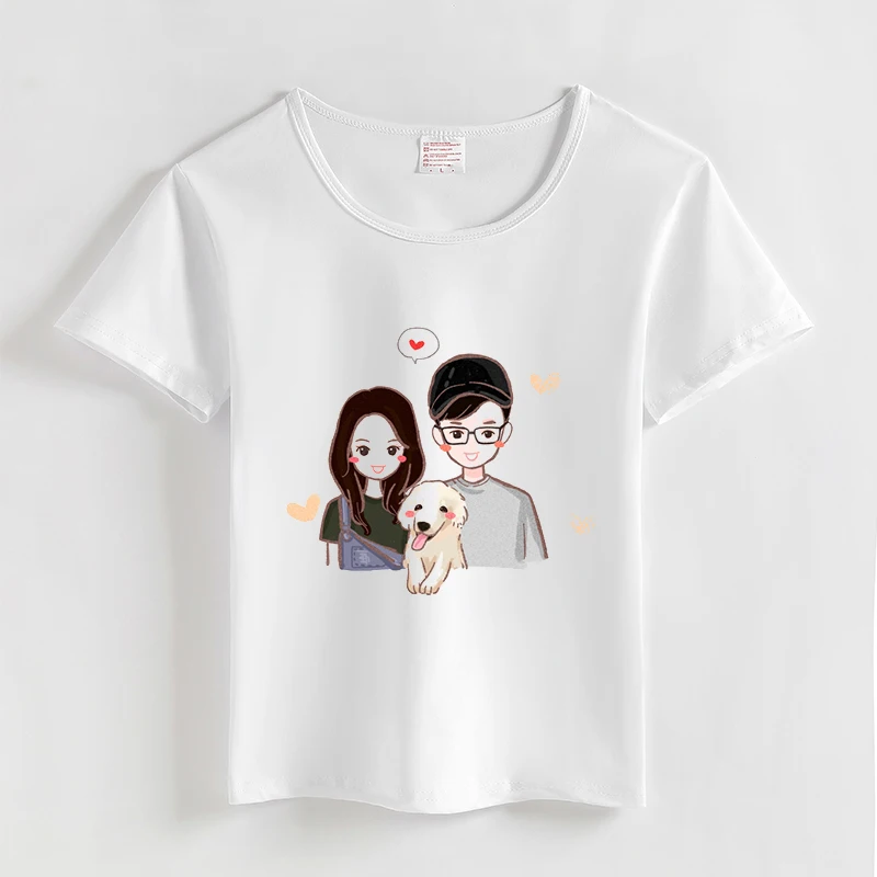 Женского феминизм футболка для девочек размера плюс Kawaii мягкие с О образным