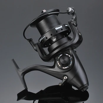 

12+1 BB Spinning Reel with Front and Rear Double Drag Carp Fishing Reel Left Right Interchangeable for Saltwater Freshwater