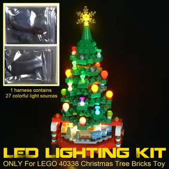 

NEW LED Light Lighting Kit ONLY For 40338 Christmas Tree Lighting Blocks Bricks Toy (Model Not Included)