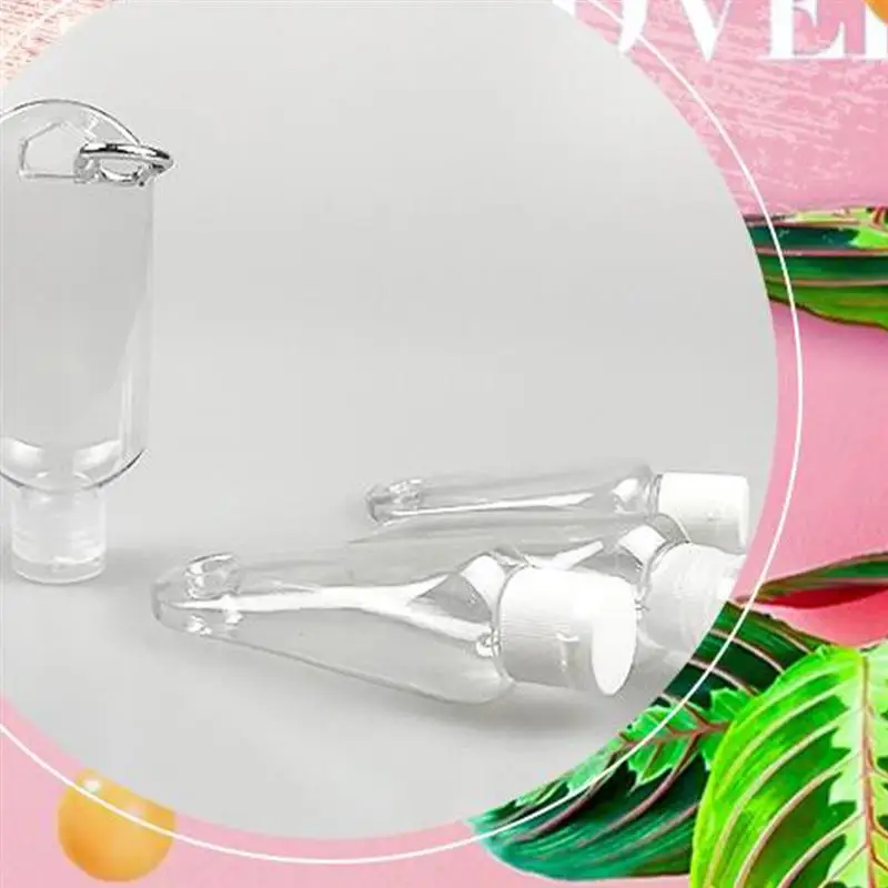 15/10/5pcs 50ml Refillable Bottles with Hook Hand Sanitizer Containers Travel Bottles Alcohol Containers (Random Color Hook) 15/10/5pcs 50ml Refillable Bottles with Hook Hand Sanitizer Containers Travel Bottles Alcohol Containers (Random Color Hook)