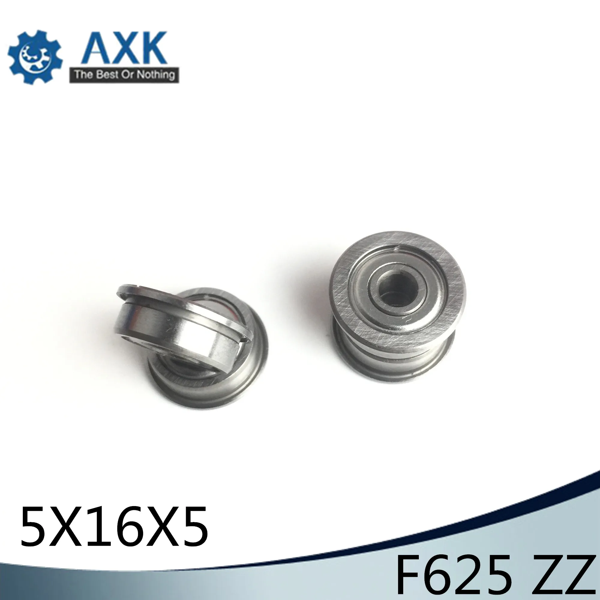 Desktop 3D Printer Special Flange Bushing Ball Bearing F625ZZ (10PCS) 5X16X5mm F625 For Kossel/ Prusa i3 Parts Free Shipping