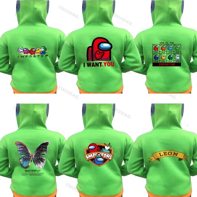 

Game Among Us Hoodie Autumn Winter Hoodies Women High Quality Long Sleeve Sweatshirts Hooded I Want To Kill You Harajuku Hood